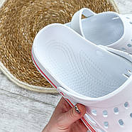 Крокси чоловічі сабо підошва піна (білий) 41, фото 4