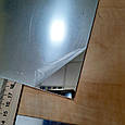 Наклейка на стіну (знижений у ціні товар) дзеркальна акрил плитка 30*30 срібло  / хром набір 4 штуки 8730/3 4, фото 4