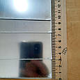 Наклейка на стіну (знижений у ціні товар) дзеркальна акрил плитка 30*30 срібло  / хром набір 4 штуки 8730/3 4, фото 3