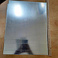 Наклейка на стіну (знижений у ціні товар) дзеркальна акрил плитка 30*30 срібло  / хром набір 4 штуки 8730/3 4, фото 5
