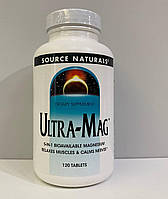 Source Naturals, Ultra-Mag, ультрамаг комплекс с магнием, 120 таблеток