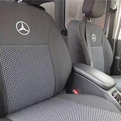 Чохли Mercedes-Benz Sprinter (W906) (1+2) 2013-2018, VW Crafter (1+2) 2010-2018 (фургон)(3 підголівники)