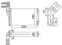 Радиатор отопления CITROEN ZX (N2) / CITROEN XSARA (N0) 1991-2018 г.