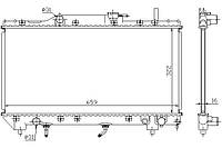 Радіатор охолодження TOYOTA CARINA E (_T19_) 1992-1997 г.