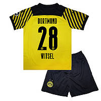 Детская футбольная форма WITSEL 28 Боруссия Дортмунд 2021-2022 Puma Home 145-155 см (set3149_105868)