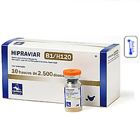 Вакцина Ла-Сота Ньюкасла Хіправіар-B1 H120 2500 доз Hipra