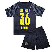 Детская футбольная форма KNAUFF 36 Боруссия Дортмунд 2021-2022 Puma Away 115-125 см (set3178_108199)