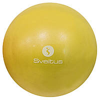 Мяч для пилатеса Sveltus Soft Ball 24 см Желтый (SLTS-0417-1) LW, код: 7815042