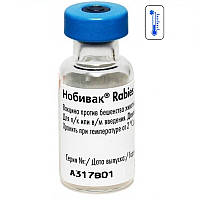 Вакцина Нобивак Rabies 1 флакон 1 доза Nobivac