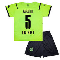 Детская футбольная форма ZAGADOU 5 Боруссия Дортмунд 2021-2022 Puma Third 125-135 см (set3261_115227)