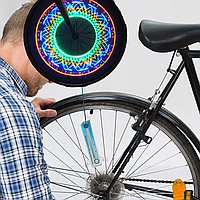 Подсветка колес радуга 32 LED SPOKE Light Вело подсветка колес 32 Лучшая цена