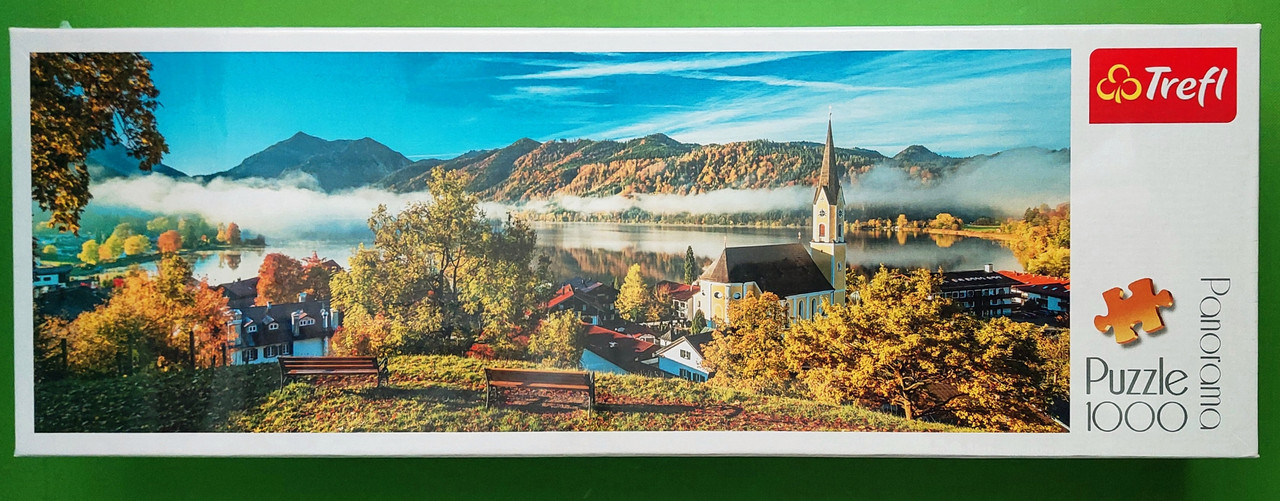 Пазли На березі озера Шлірзе. Баварські Альпи (1000 елементів / панорама). Trefl - фото 1 - id-p513860353