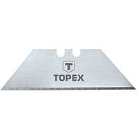 Трапецієподібні леза TOPEX (18 мм, 5 шт.) (17B405)