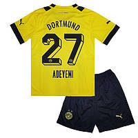 Детская футбольная форма ADEYEMI 27 Боруссия Дортмунд 2022-2023 Puma Home 145-155 см (set3287_115612)