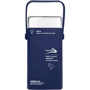 Зовнішній портативний акумулятор Aspiring Vigor 30 30000mAh PD/3.0/65W (VG65PD)