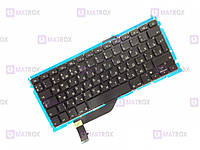 Оригинальная клавиатура для Apple Macbook Pro A1398 series, ru, подсветка, вертикальный энтер
