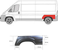 Арка заднего крыла PEUGEOT BOXER / CITROEN JUMPER / FIAT DUCATO (250_) 2005- г.