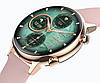 Смарт годинник жіночий Lemfo HK39 Gold (дзвінки, вимірюванням тиску, пульсоксиметр) AMOLED екран, 2 ремінці, фото 2