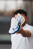 Чоловічі Кросівки Nike Air Zoom Pegasus 37 White Blue / Найк Аїр Зум Пегасус 37 Білі з Синім, фото 6