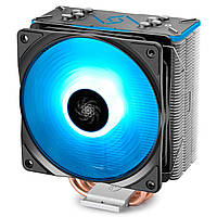 СТОК DeepCool GAMMAXX GT BK, воздушное охлаждение процессора, вентилятор SYNC RGB и черная верхняя крышка RGB