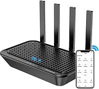 СТОК rockspace Smart WiFi Router-4 Gigabit Port Dual-Core CPU Internet Router Продуктивність WiFi