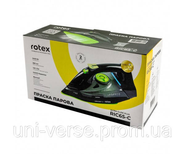 Утюг с паром Rotex RIC65-C Ultra Glide Plus XN, код: 8304353 - фото 5 - id-p2185837985