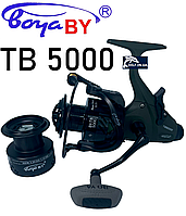 Катушка BoyaBy BY-TB 5000 (6+1 BB 5.1:1) карповая с бейтраннером и дополнительной шпулей