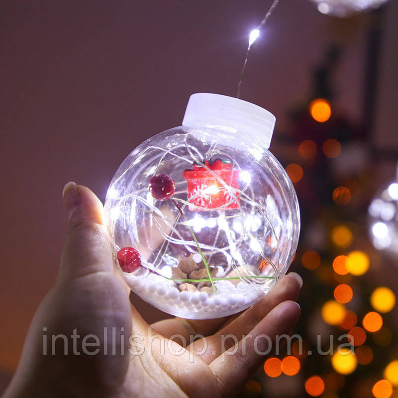 Гирлянда Подарочки Xmas WW-1 Copper Curtain Ball Lamp IO, код: 8147920 - фото 3 - id-p2185845391