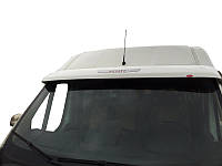 Козырек на лобовое стекло (под покраску) для Peugeot Boxer 2006-2024 и