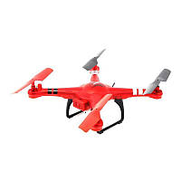 Квадрокоптер с барометром и камерой WL Toys Wi-Fi Red (2711426516188) XN, код: 8081061