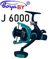Котушка BoyaBy BY-J 6000 (3+1 BB 5.5:1) коропова с бейтранером та додатковою шпулею