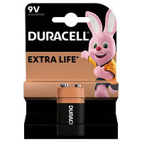 Батарейка Duracell 9V лужна 1шт. в упаковці 5000394066267 / 81483681 n