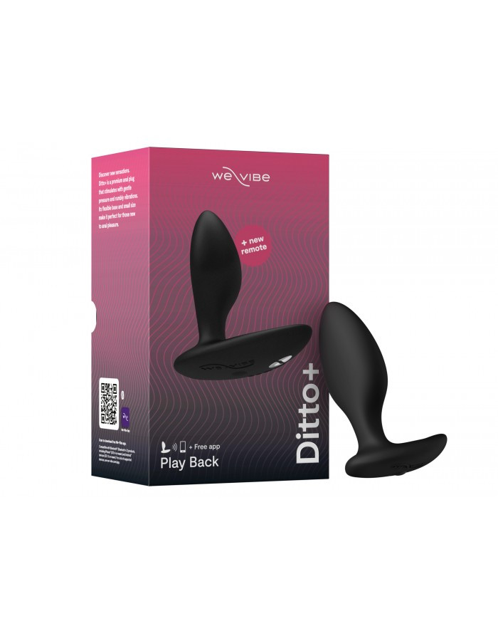 We-Vibe Анальний смарт-вібратор We-Vibe Ditto+ Cosmic Pink