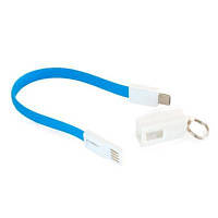 Дата кабель USB 2.0 AM to Type-C 0.18m blue Extradigital KBU1787 n