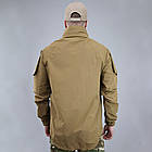 🔥 Куртка ветровка "Ultimatum. Level-5" - (Койот) тактична, теплі, військові, мультикам, ЗСУ, НГУ, фото 3