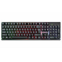 Клавиатура REAL-EL 7011 Comfort Backlit Black n