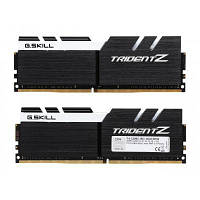 Модуль памяти для компьютера DDR4 16GB 2x8GB 3200 MHz Trident Z Black H/White G.Skill F4-3200C16D-16GTZKW n