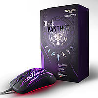 Игровая мышь Frime Black Panther, USB Omron switch Avago 3050 sensor, 2м (FMP18100) XN, код: 1901940