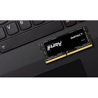 Модуль памяти для ноутбука SoDIMM DDR4 16GB 3200 MHz Impact Kingston Fury ex.HyperX KF432S20IB/16 n