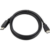 Кабель мультимедийный DisplayPort to HDMI 1.8m 8K/4K Atcom 20120 n