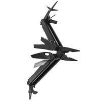 Мультитул Leatherman WAVE PLUS BLACK, синтетический чехол, карт. коробка 832526 n