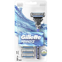 Бритва Gillette Mach3 Start с 3 сменными картриджами 7702018464005 n