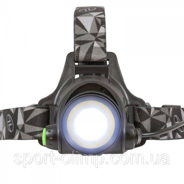 Фонарь налобный Highlander Polaris 550 Rechargable Head Torch Black (TOR195) - фото 2 - id-p2185941719