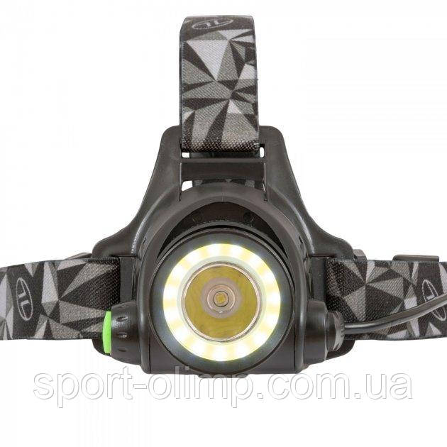 Фонарь налобный Highlander Polaris 550 Rechargable Head Torch Black (TOR195) - фото 3 - id-p2185941719