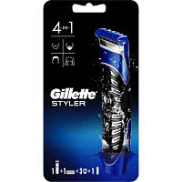 Бритва Gillette Fusion5 ProGlide Styler з 1 картриджем ProGlide Power + 3 насадки для моделювання бороди і вусів 7702018273386 n