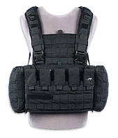 Розвантажувальний жилет TASMANIAN TIGER CHEST RIG MKII M4 Плитоноски, M-серія, Чорний