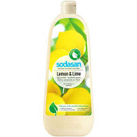Средство для ручного мытья посуды Sodasan органическое Лимон 1 л 4019886000208 n