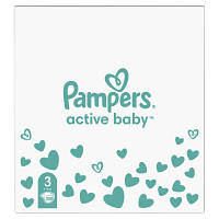 Подгузники Pampers Active Baby Midi Размер 3 6-10 кг, 208 шт. 8001090910745 n