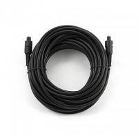 Кабель мультимедийный Optical Toslink M-M 1m black Cablexpert CC-OPT-1M n