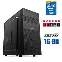 Игровой ПК Vinga CS112B MT NEW/ Xeon E3-1240 v3/ 16 GB RAM/ 256 GB SSD + 2000 GB HDD/ Radeon RX 460 2GB